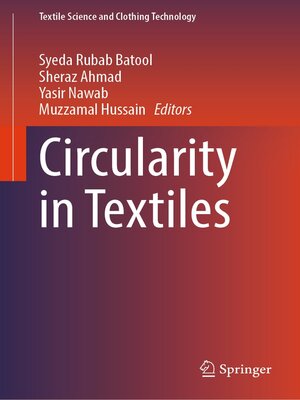 cover image of Circularity in Textiles